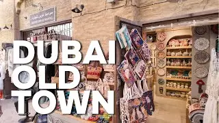Old Dubai Walking Tour 4K 🇦🇪 | Bur Dubai, Deira Old Souq & Gold Souq