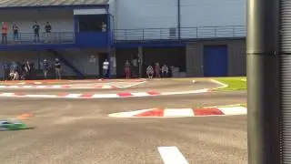 RC Nitro car race Hudy Xray Arena