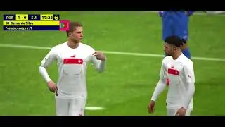 Щвейцария vs Португалия | Pes mobile | Highlight✅