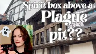 SPIRIT BOX session over a medieval PLAGUE PIT - Amazing responses!