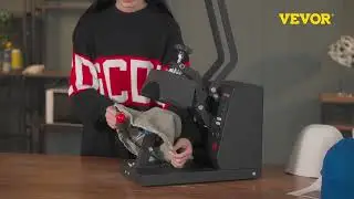 VEVOR Hat Heat Press, 4-in-1 Cap Heat Press Machine