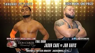 Jason Cade v Jon Davis - Final Round - 2017 Don Curtis Memorial Cup