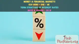Term Structure of Interest Rates - Chapter 10  - Baye & Jensen - MFM