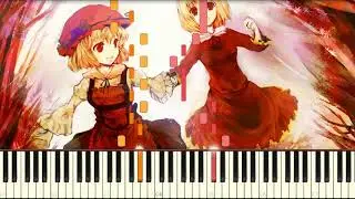 [Easy Piano] MoF Minoriko's theme | Because Princess Inada is Scolding Me