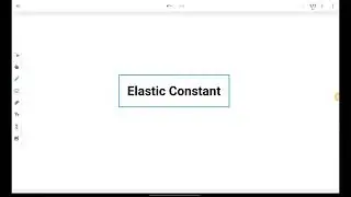 Elastic  Constant - Young modulus,Shear modulus,Bulk modulus