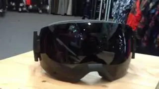 Smith IOX Goggle in black with blackout lens for 2015