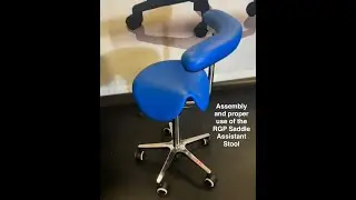 Assembly & Proper Use RGP Saddle Assistant Stool