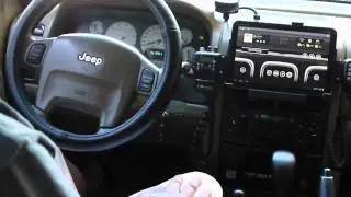 Интерфейс кнопок на руле для планшета Jeep через OBDII
