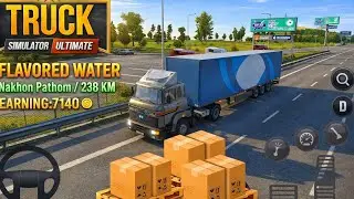 238 KM Water Delivery!  Can we make it to Nakhon Pathom?​#Trucking #Gamer #TruckSimulatorUltimate 