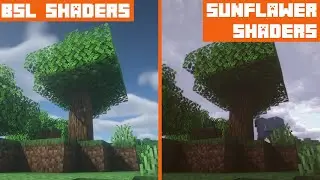 BSL Shaders vs Sunflawer Shaders | Shader Comparison