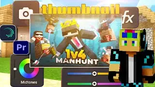 How To Make High-Quality Minecraft Thumbnails (Senpai Spider Style