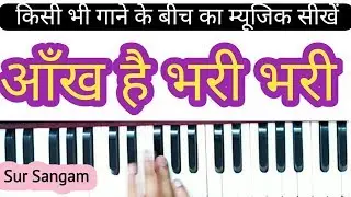 Aankh Hai Bhari Bhari - Harmonium II Piano II Sur Sangam Bhajan