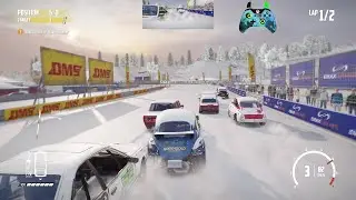 Wreckfest 25.12.23 Buggy Folk Race - Northland Raceway Inner Route Reverse