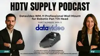 Datavideo WM-11 Professional Wall Mount for Robotic Pan Tilt Head