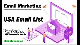 USA Email Address List | Verified USA Email Database | Active USA Email List & Mailing Leads