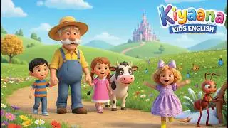 Farmer Ben Has a Little Farm Learning Movement Rhymes 2026 for Toddlers | Kids Rhymes | Kiyaana Kids