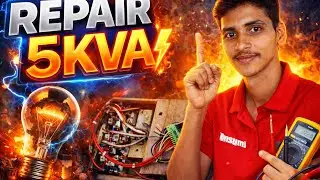 How To Make Repair Settings||#5kvaAutomatic Stabilizer || Input 140To 500Volt||Output 220 - 250