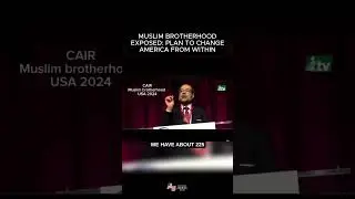 🚨MUSLIM BROTHERHOOD EXPOSED🚨For years, they have moved into our gov. to control us from within.