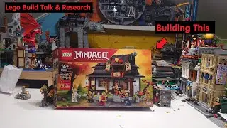 Ninjago Lego Live Build | Lego Talk Build & Research | Lego Set 71858 Four Weapons Blacksmith