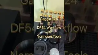 #GaggiaE24 & #DF54 @Workflow with #Normcore Tools #homebarista #espresso #latteart