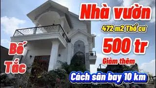 BĐS Đồng Nai. Giảm giá cực mạnh bán nhanh trước Tết biệt thự vườn gần sân bay trong KDC 