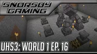 Ultra Hard Survival 3! ~ HARDCORE World 1 Episode 16 [UHS3 Minecraft Modpack]