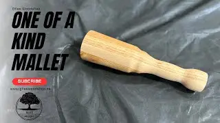 Crafting a One-of-a-Kind Carver's Mallet: Turning Magic on My Lathe!