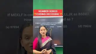 📊 Number Series Tricks in Seconds! #numberseries #codingdecodingtricks #commerceshorts #cafoundation