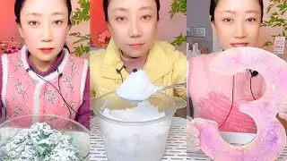 Handmade Shaved Ice Eating Show | Calm Ice ASMR Mukbang #9