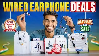 Best Wired Earphones in Republic Day Sale 2026🔥Best Wired Earphones Under 500, 1000, 1500