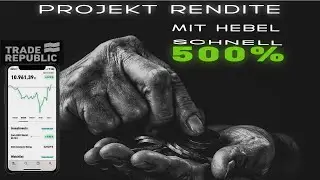 Hebelzertifikate mit Trade Republic / Projekt 500% Rendite / Chartanalyse mit Tradingview