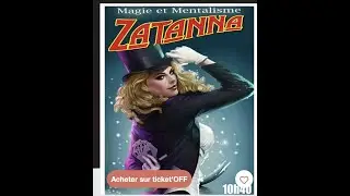 Zatanna Avignon21 teaser Magicienne et mentaliste Monaco, Cannes, Nice, St Tropez, PACA.