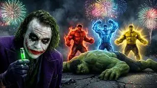 Hulk brothers team up to save New year Celebration.