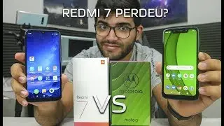 Moto G7 Play é MELHOR e mais barato que o Xiaomi REDMI 7? Qual você deve comprar? | Comparativo