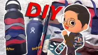 DIY CUSTOMIZING HYDRO FLASKS with rubbers