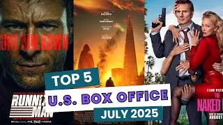 &ldquo;TOP July Box Office Hits 2025 🔥 | The Running Man, Frankenstein, Afterburn&#boxoffice2025