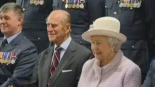 Royal flypast for Queen and Duke's wedding anniversary