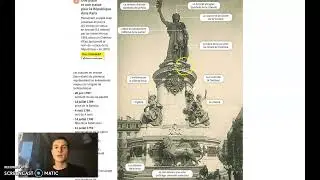 Présentation monument à la République