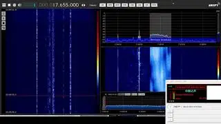 [SW][DRM] 17660 kHz - China National Radio, unknown site - xHE-AAC codec test, Jun 22 2020