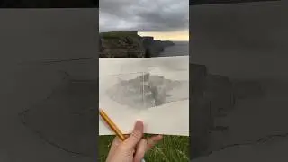 Sketching the Irish coast #sketch #pleinair #ireland