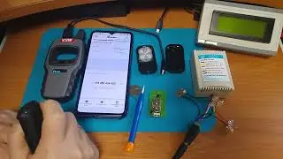 TY-R1 RF Anti-duplication Receiver/Remote Control we will check with the Xhorse programmer