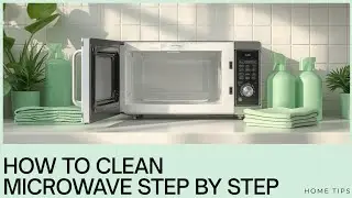 How To Clean Microwave | Step By Step #microwavecleaning #microwavehacks #lgmicrowave #start2explore