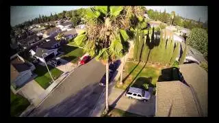 Arris CM2000 gimbal test2 rite out of the box on DJI PHANTOM
