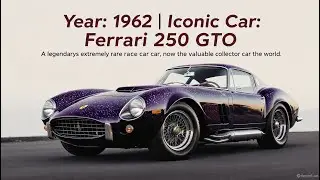 1962 | Ferrari 250 GTO | Самый ценный автомобиль в мире