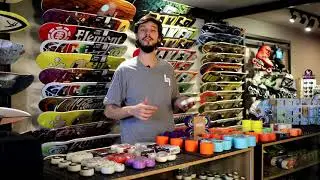 Explicando rodas de skate - simulador de surf, longboard, skate e cruiser