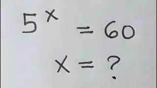 Solve for x in this nice exponential equation | Math Olympiad Mathematics