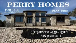 Perry Homes, The Preserve at Elm Creek. For Sale, Jan 2026