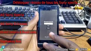 Débloquer le réseau des téléphones xperia, Sony xperia ou Sony Ericsson (Direct Unlock & Read code)