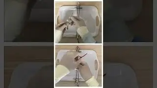 Surgical knot tying ２（ Surgeon's knot / Instrument tie ）