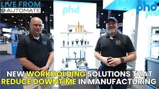 PHD Tri-Axis Modular Tooling and GRM2 Teachable Switch - Automate 2024 Interview with Matt Robin